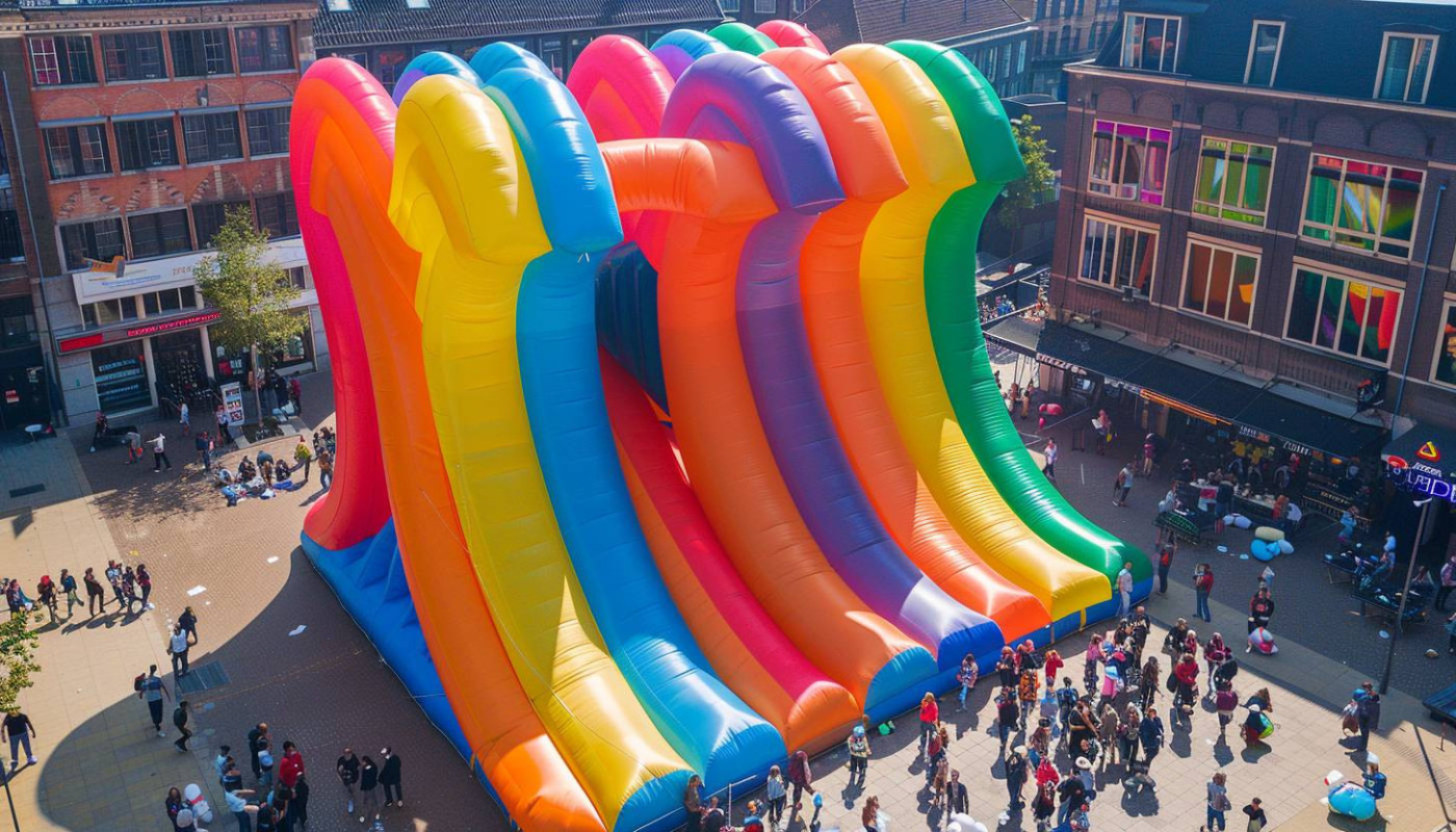 Comment les structures gonflables géantes transforment le marketing visuel